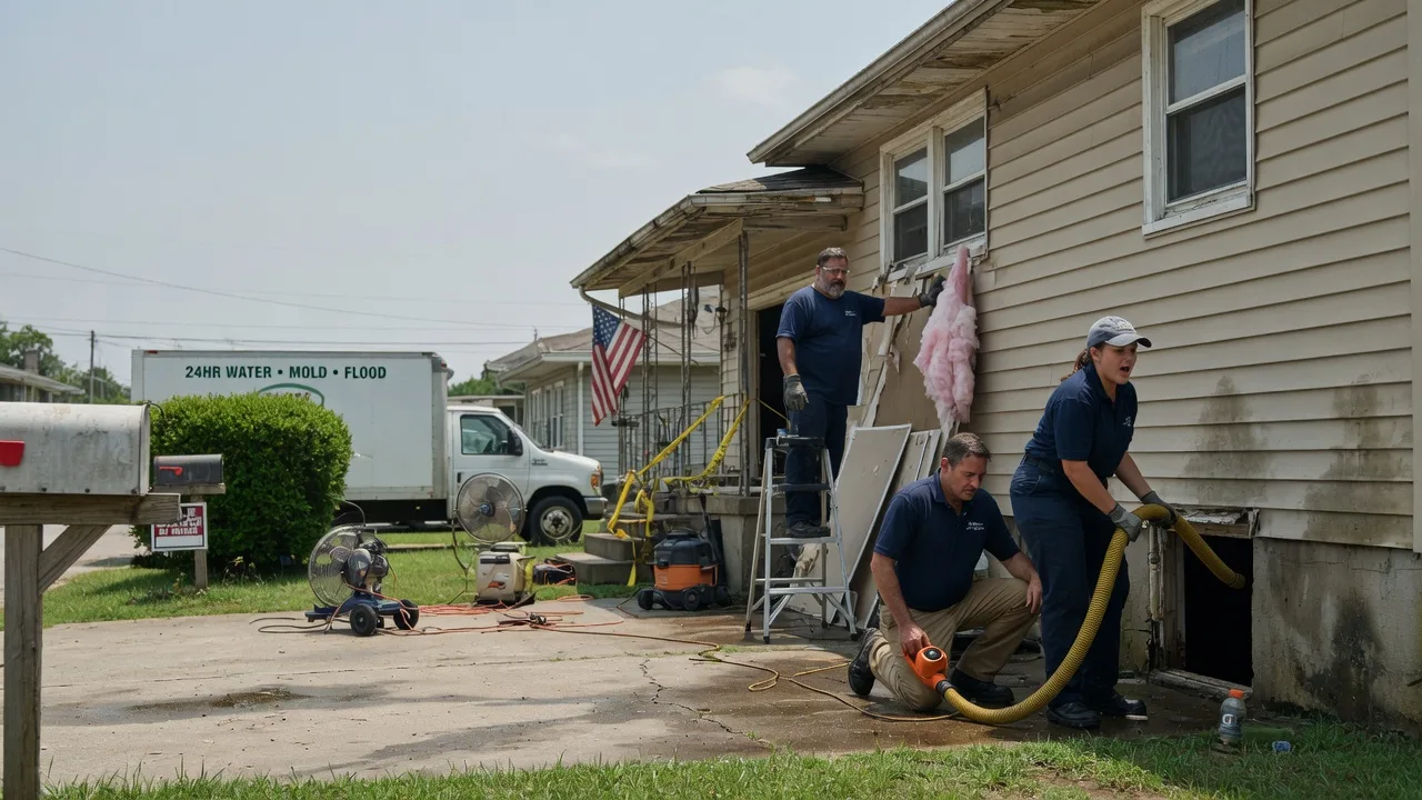 Water Damage Repair in Laconia, IN near me